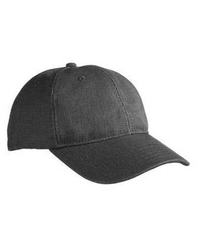 Econscious EC7091 Washed Hemp Unstructured Baseball Cap - Charcoal - HIT a Double