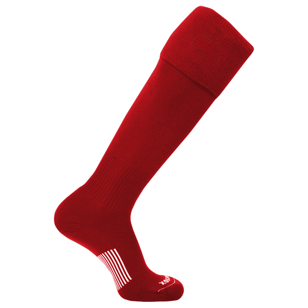 Pearsox Euro Solid Knee High Socks - Cardinal - HIT a Double