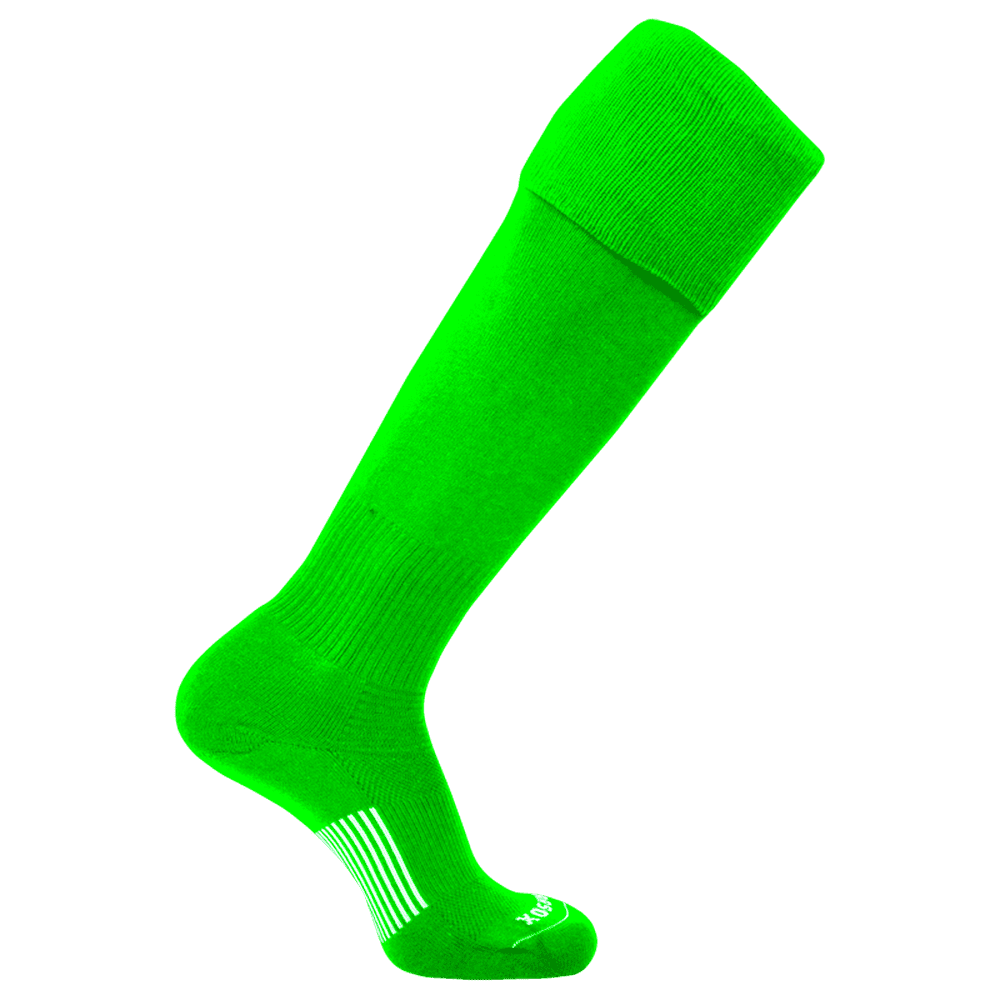 Pearsox Euro Solid Knee High Socks - Neon Green - HIT a Double