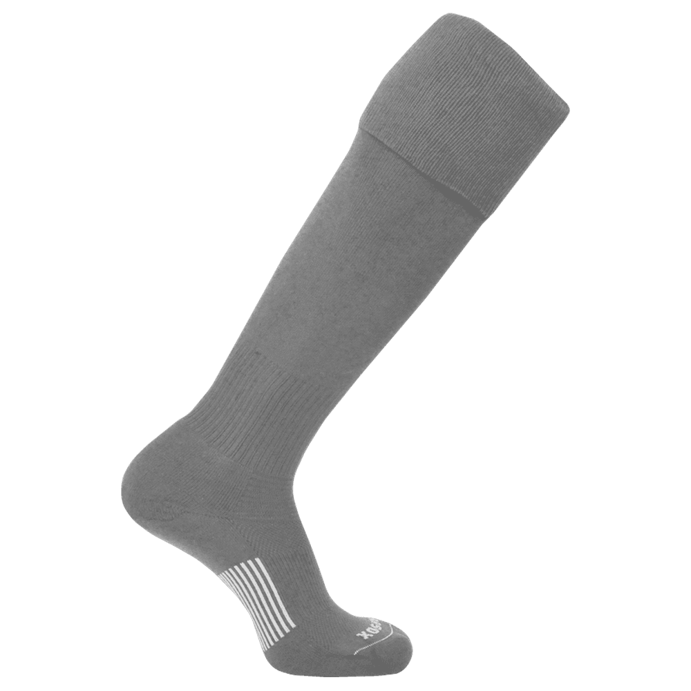 Pearsox Euro Solid Knee High Socks - Silver - HIT a Double