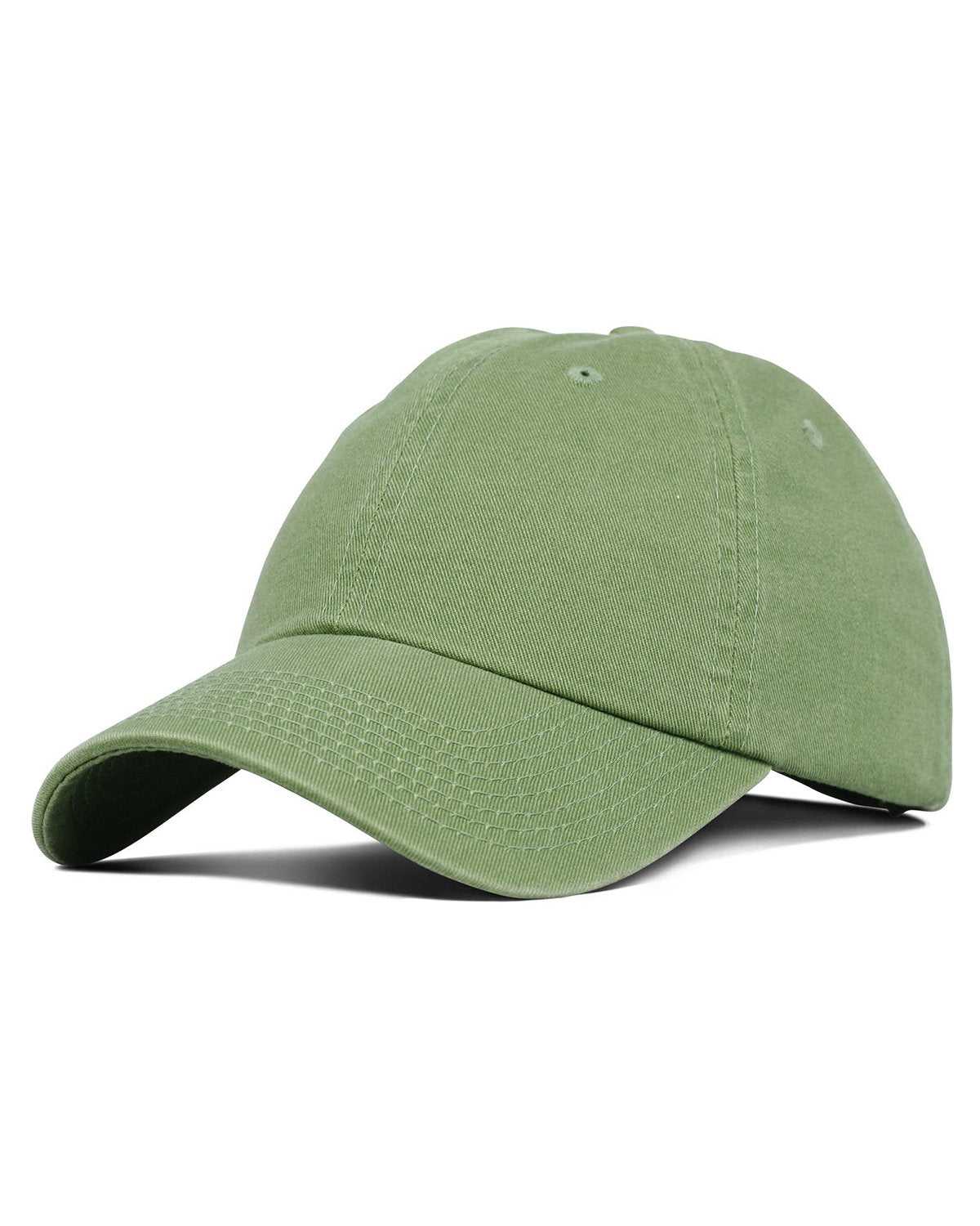 Fahrenheit F508 Garment Washed Cotton Cap - Spring Green - HIT a Double - 1