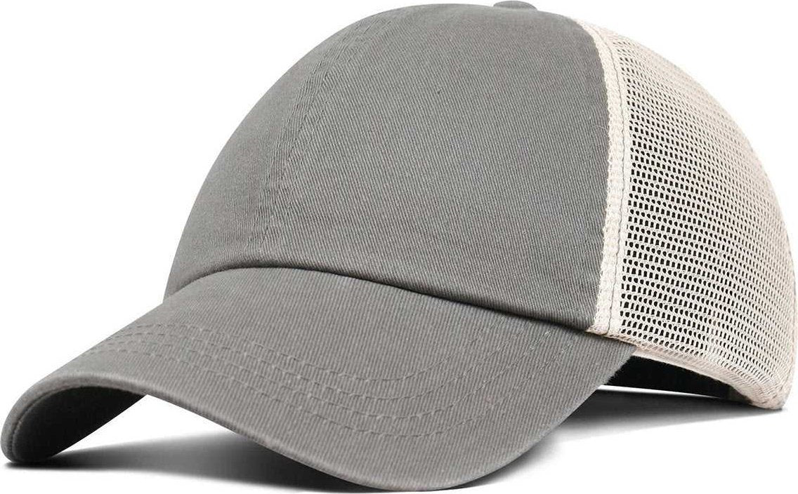 Fahrenheit F626 Relaxed Twill Trucker Cap - Olive Tan - HIT a Double - 1