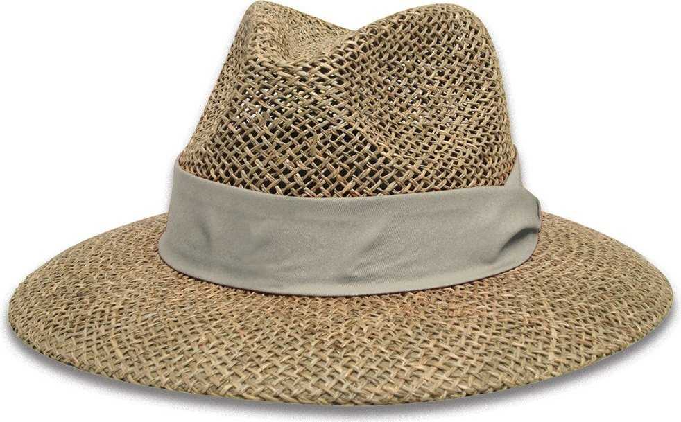 The Game GB5005 Straw Safari Hat - Stone - HIT A Double