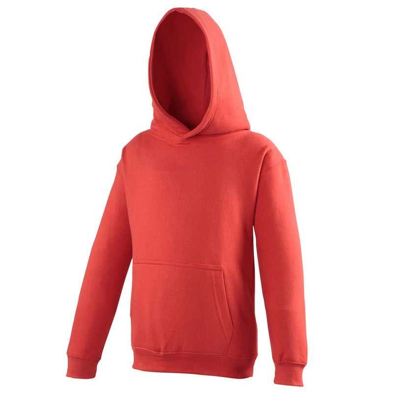 Just Hoods JHY001 Youth College Hoodie - Fire Red - HIT a Double