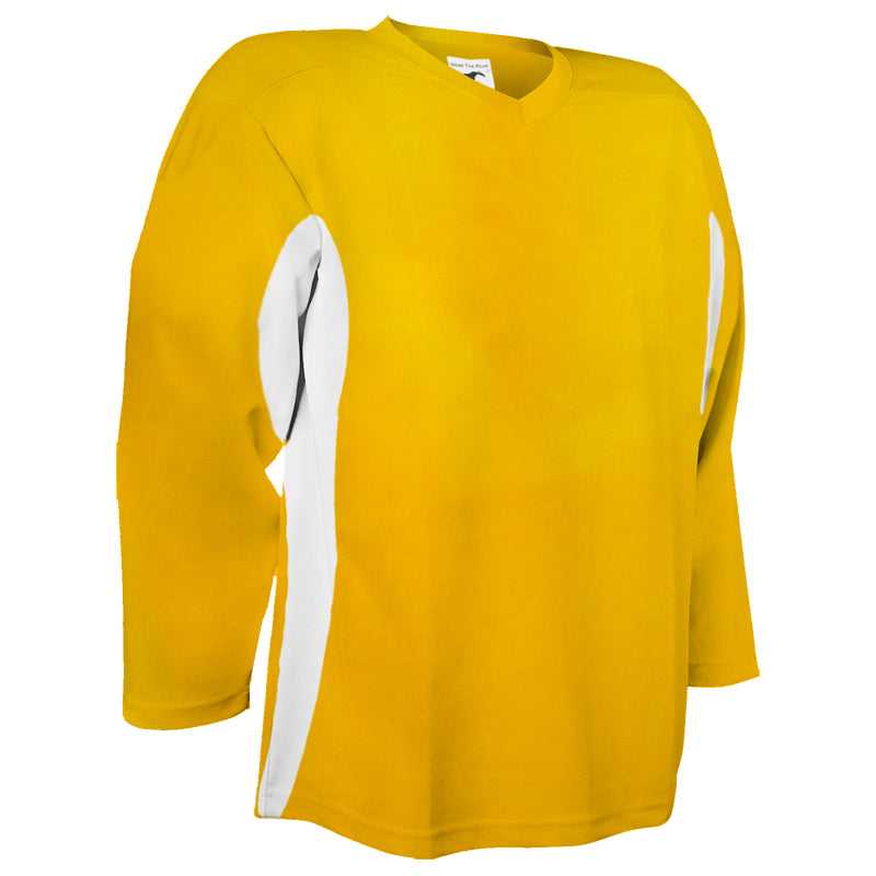 Pearsox House League Hockey Jersey - Athletic Gold White - HIT a Double