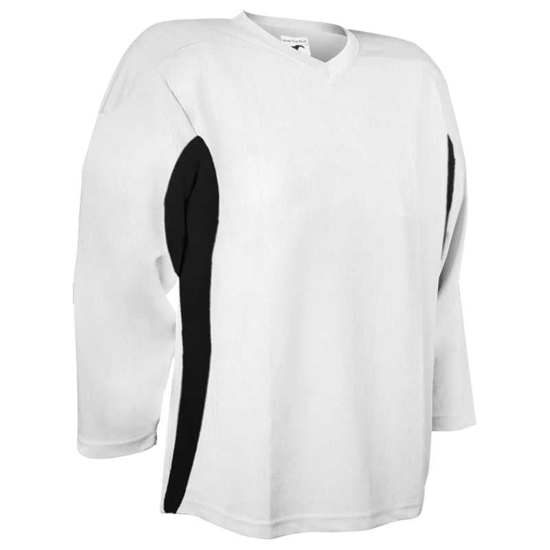 Pearsox House League Hockey Jersey - White Black - HIT a Double