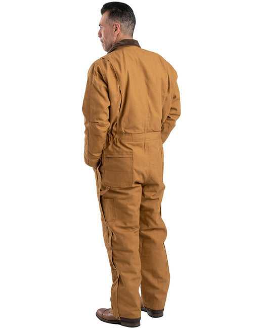 Berne I417 Men's Heritage Duck Insulated Coverall - Brown - HIT a Double