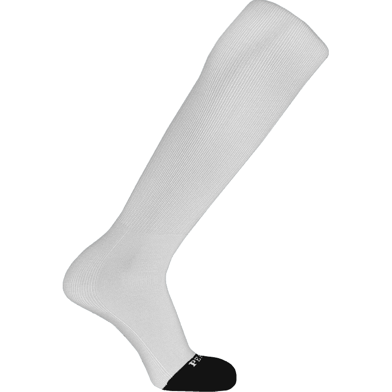 Pearsox ID Tube Knee High Socks - White - HIT a Double - 1