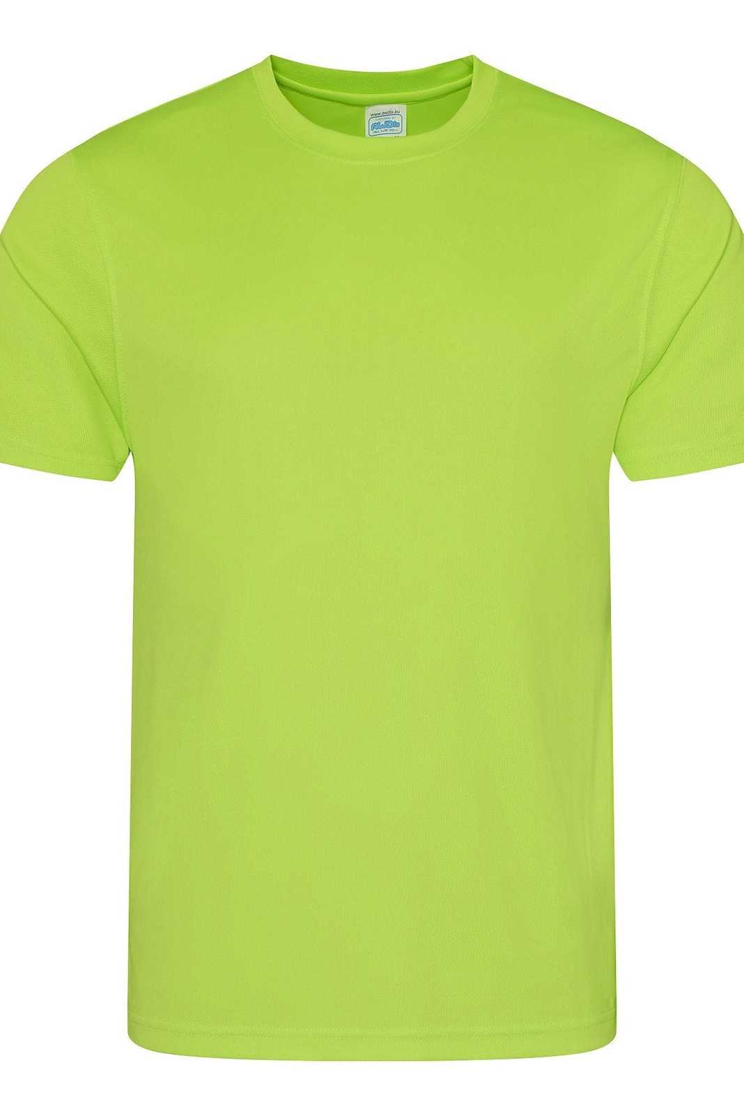 Just Cool JCA001 Cool Tee - Electric Green - HIT a Double