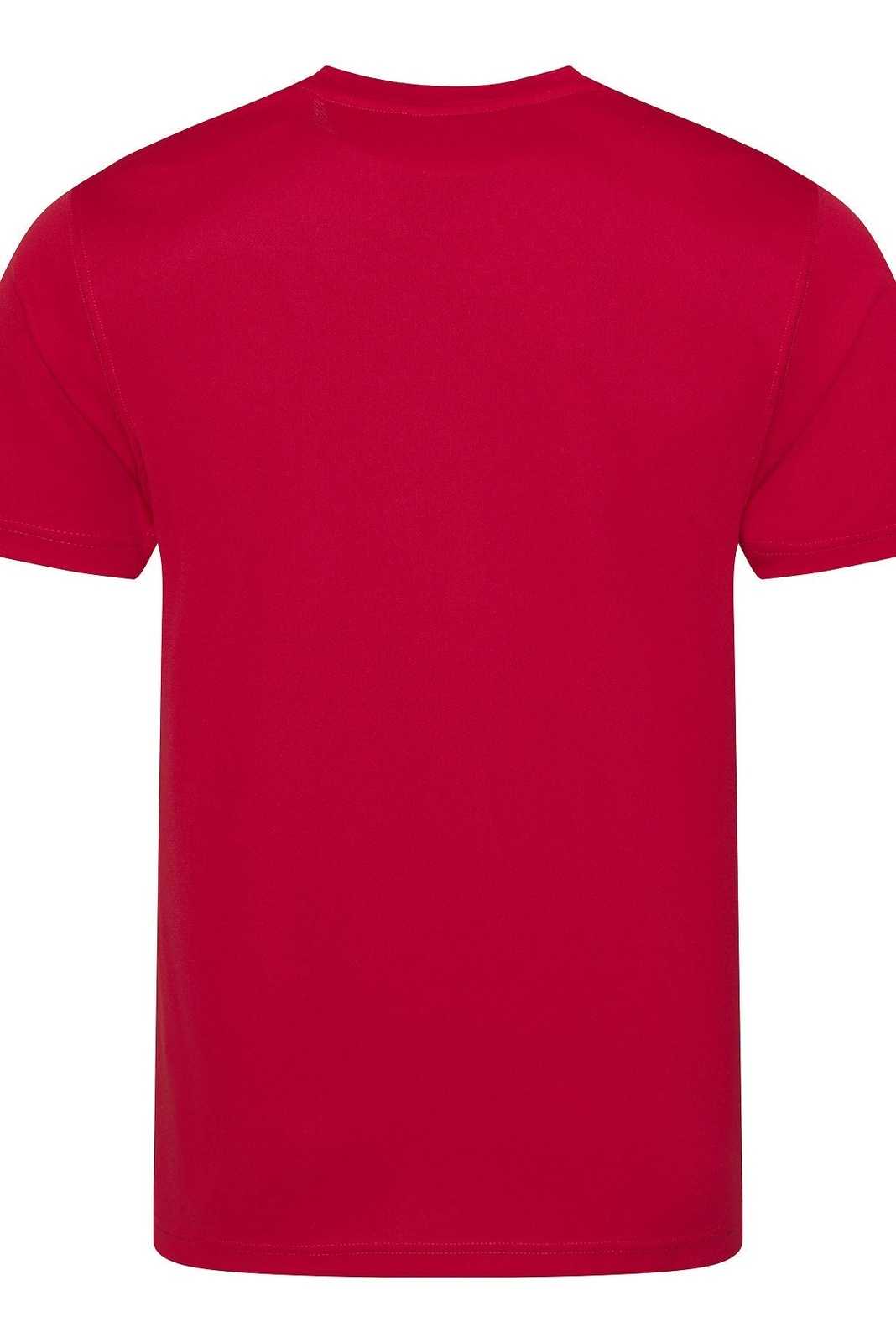 Just Cool JCA001 Cool Tee - Fire Red - HIT a Double