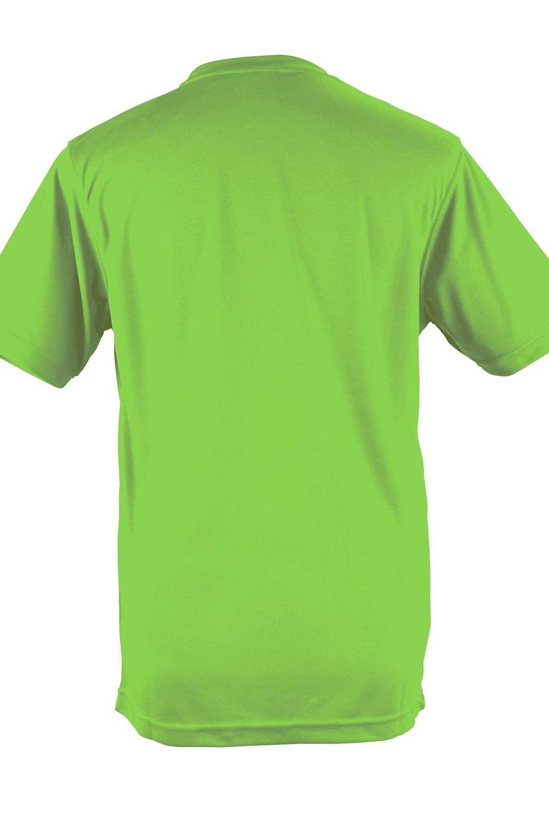 Just Cool JCA001 Cool Tee - Lime Green - HIT a Double