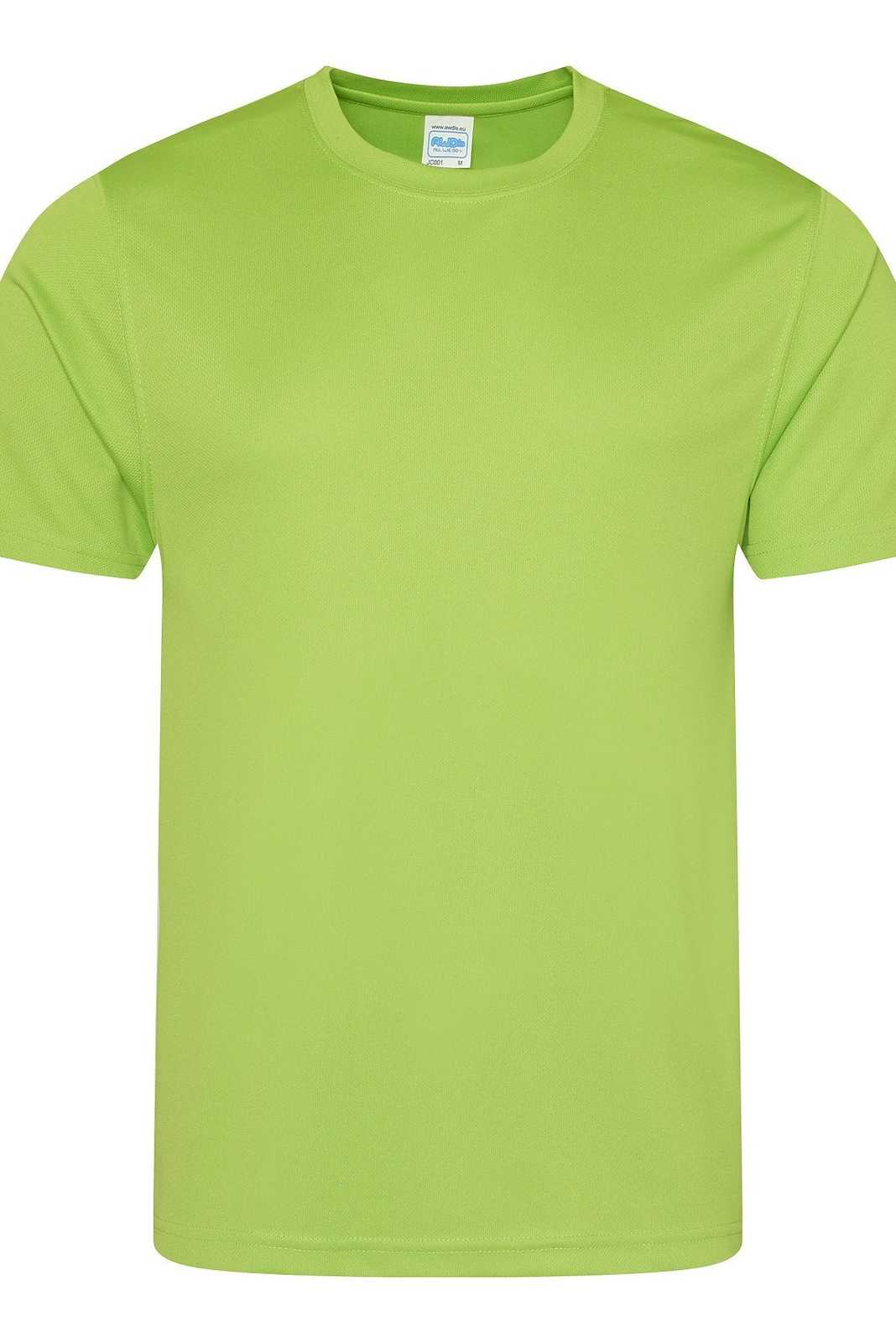 Just Cool JCA001 Cool Tee - Lime Green - HIT a Double