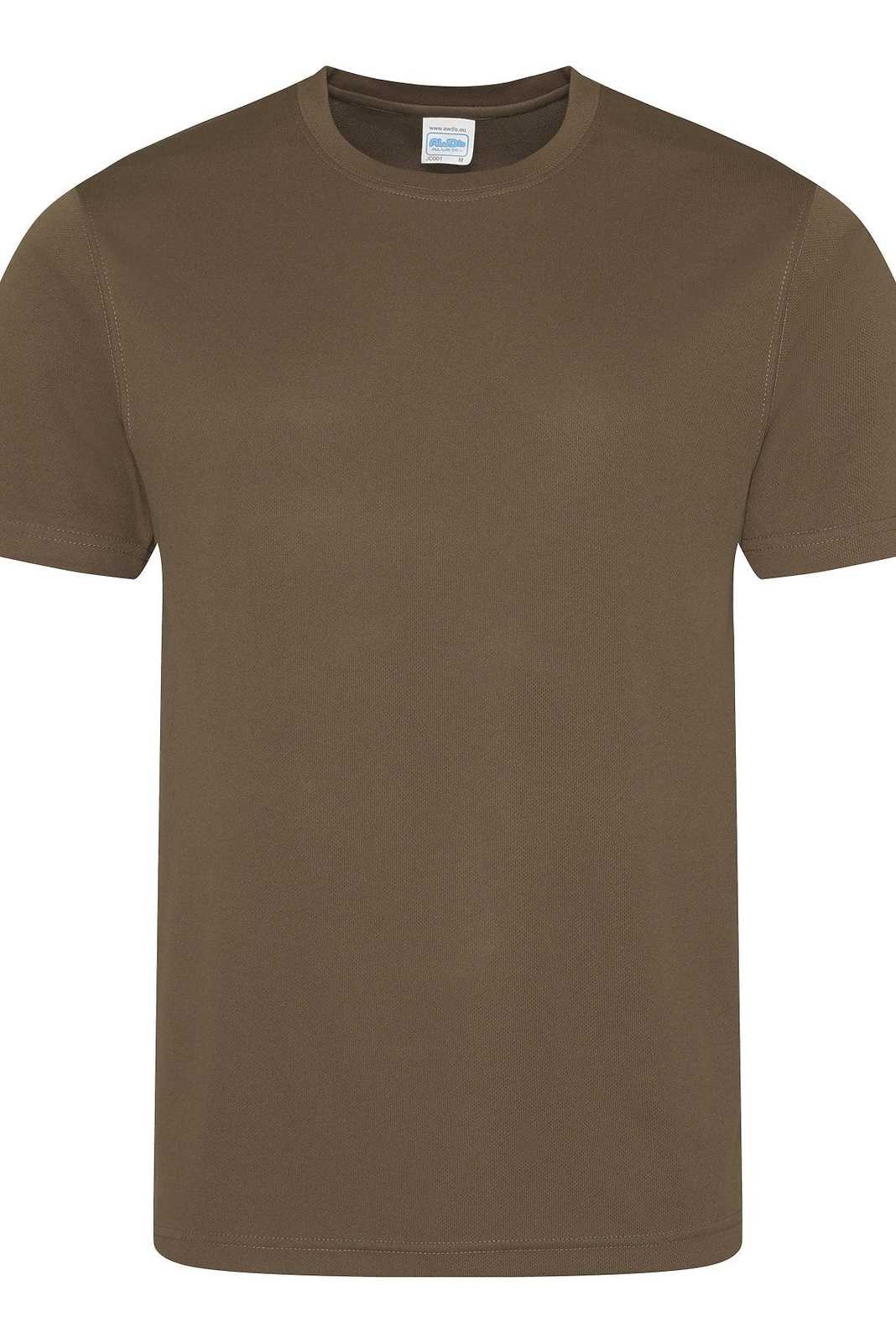 Just Cool JCA001 Cool Tee - Olive Green - HIT a Double