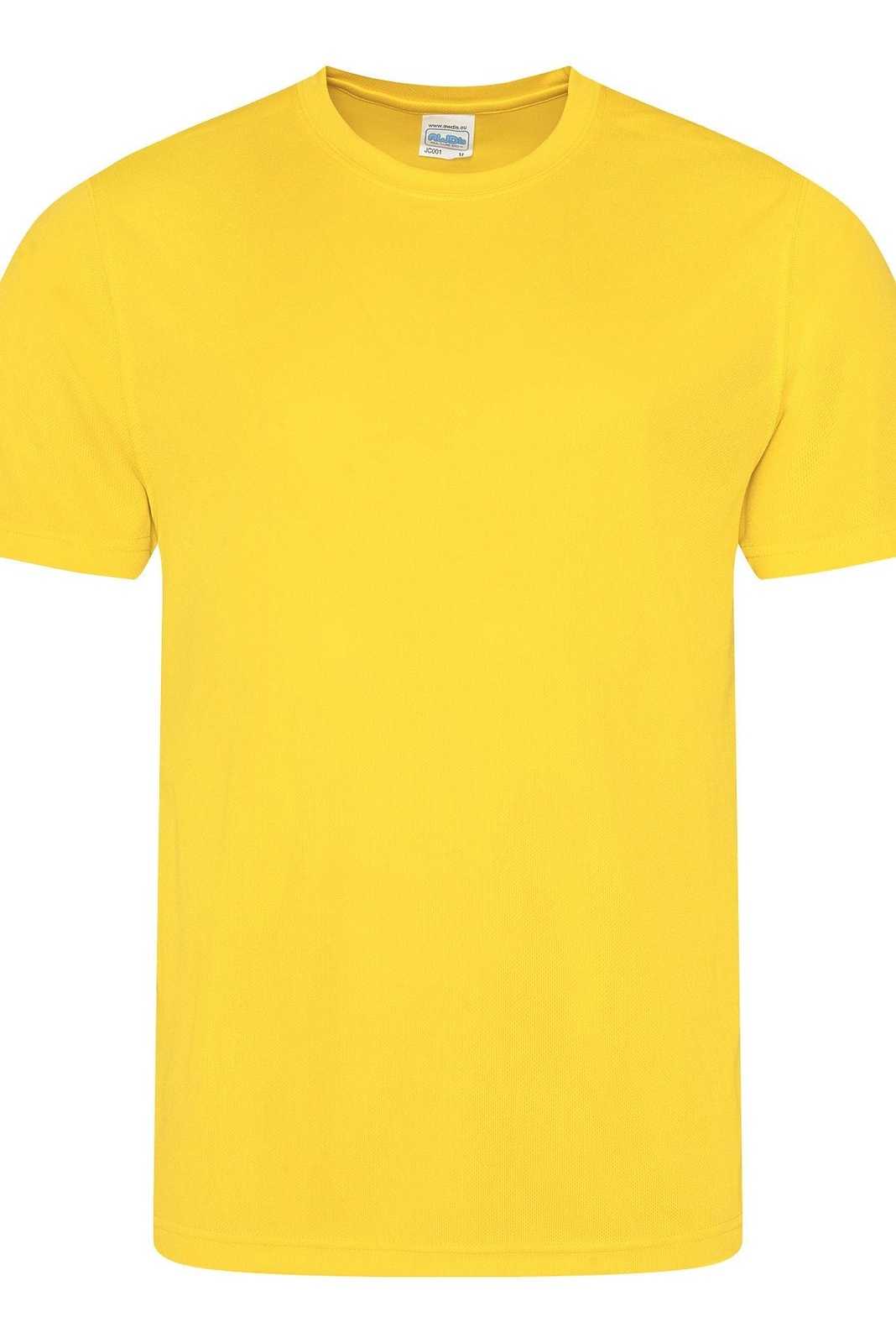 Just Cool JCA001 Cool Tee - Sun Yellow - HIT a Double