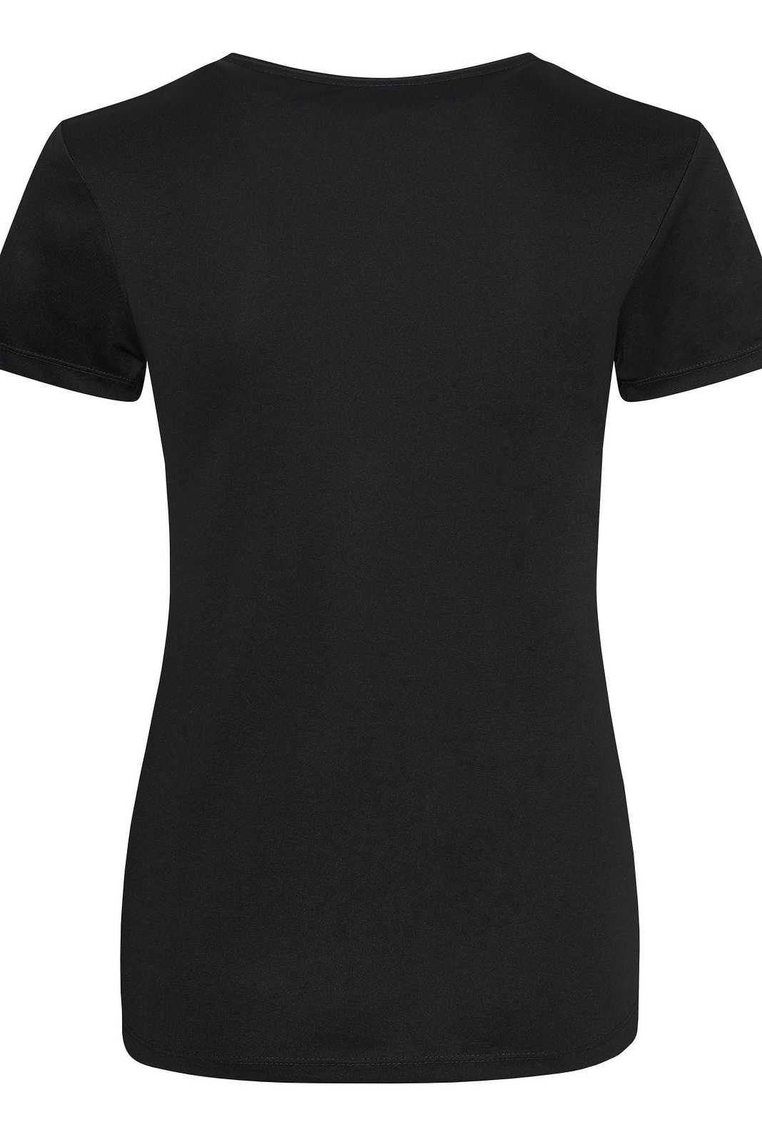 Just Cool JCA005 Ladies Cool Tee - Jet Black - HIT a Double