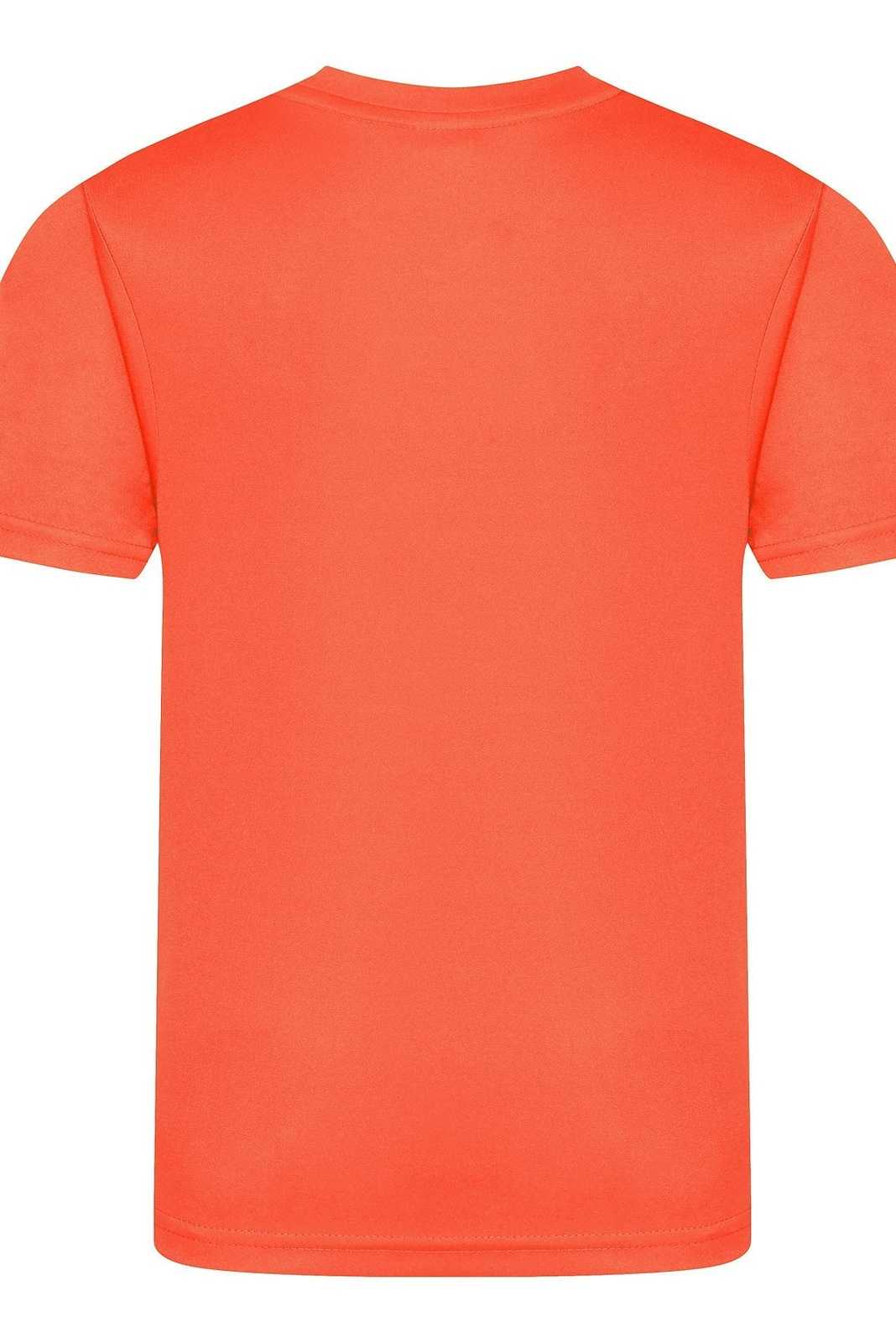 Just Cool JCY001 Youth Cool Tee - Electric Orange - HIT a Double