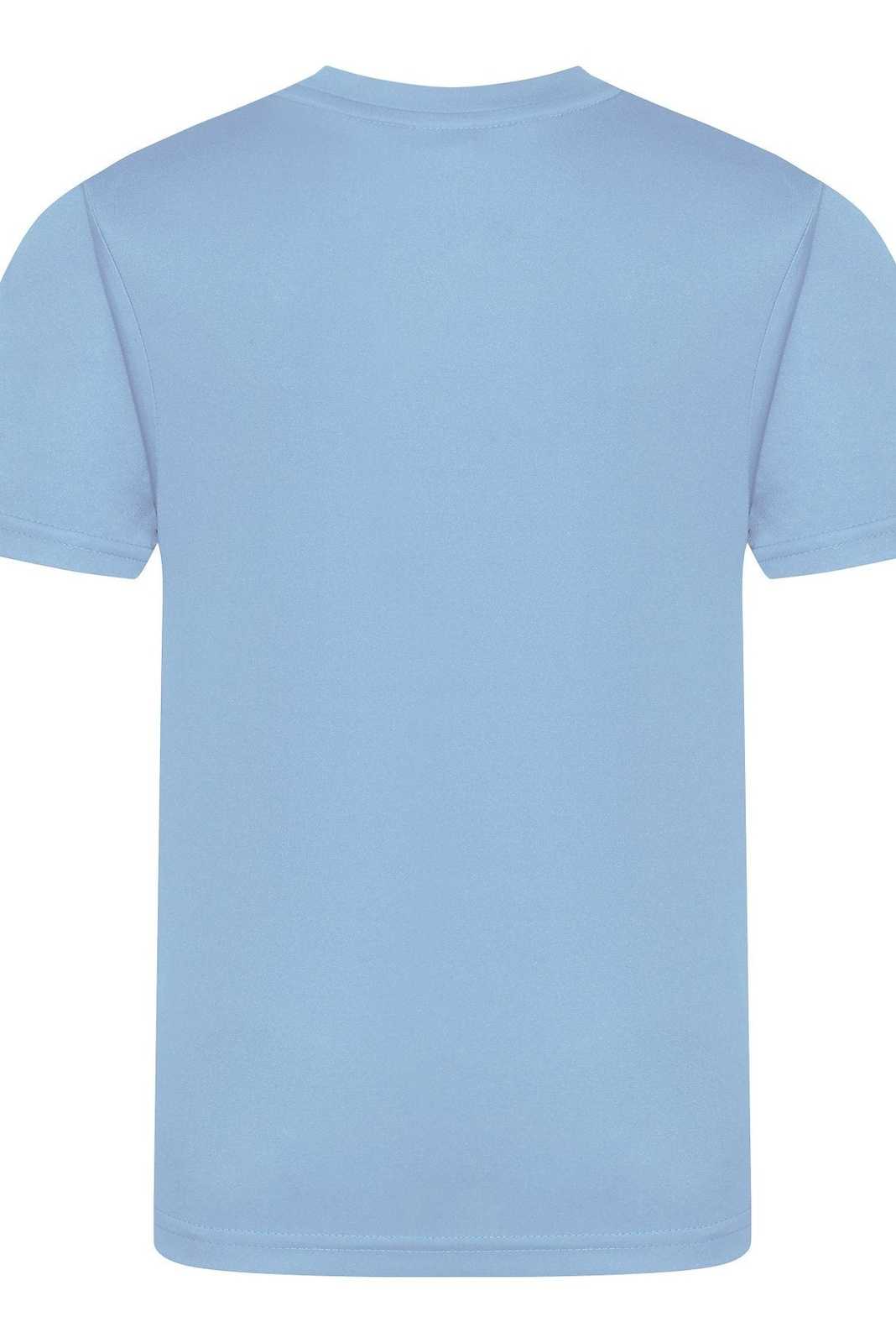 Just Cool JCY001 Youth Cool Tee - Sky Blue - HIT a Double