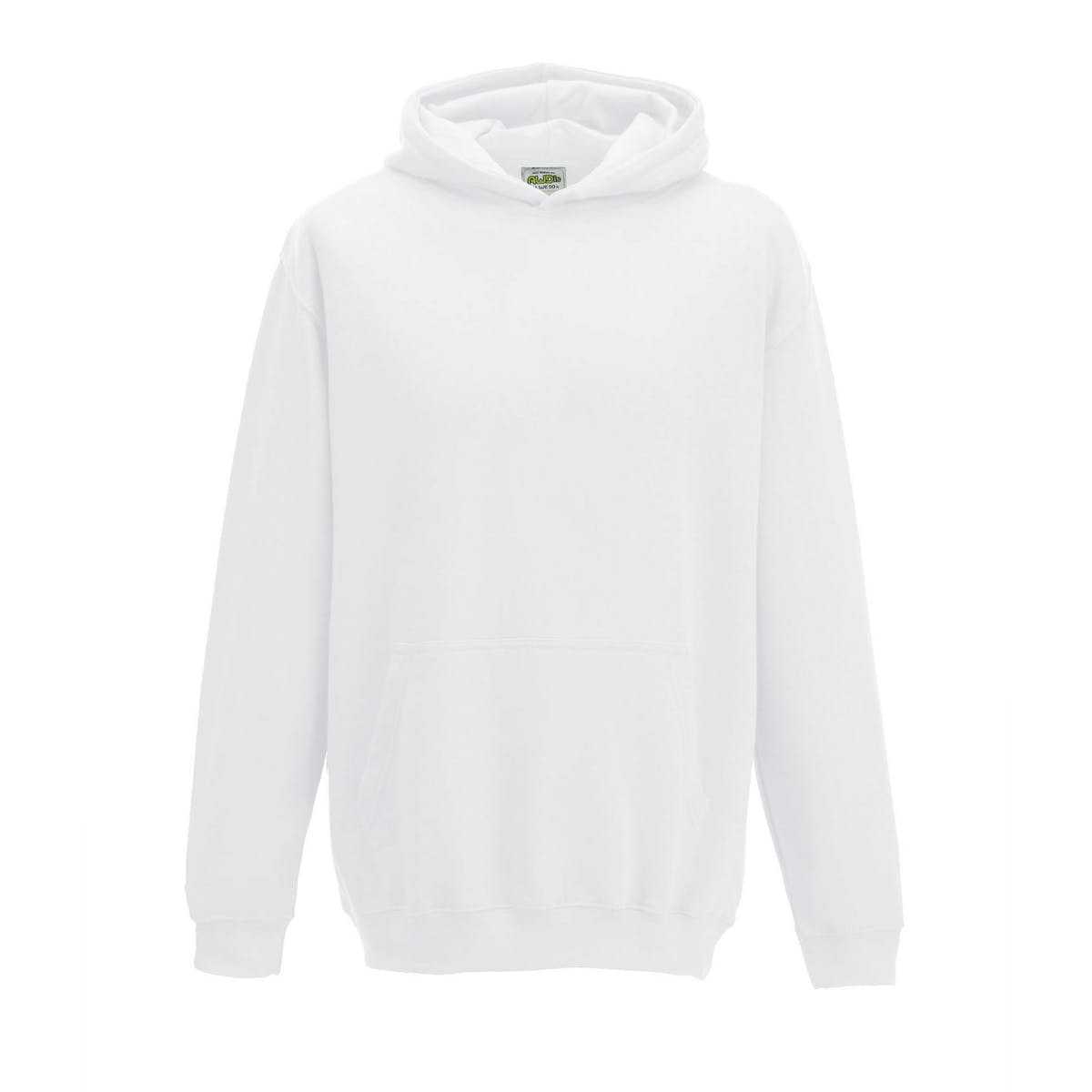 Just Hoods JHY001 Youth College Hoodie - Arctic White - HIT a Double