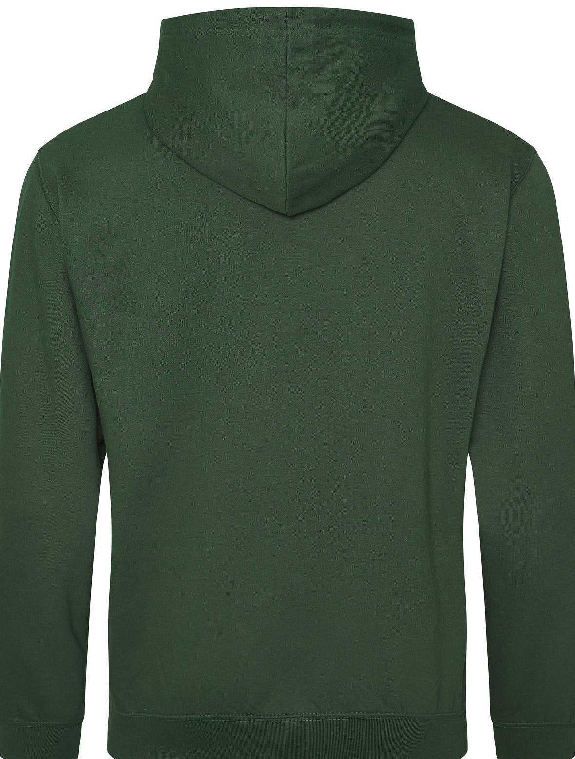 Just Hoods JHA001 College Hoodie - Bottle Green - HIT a Double