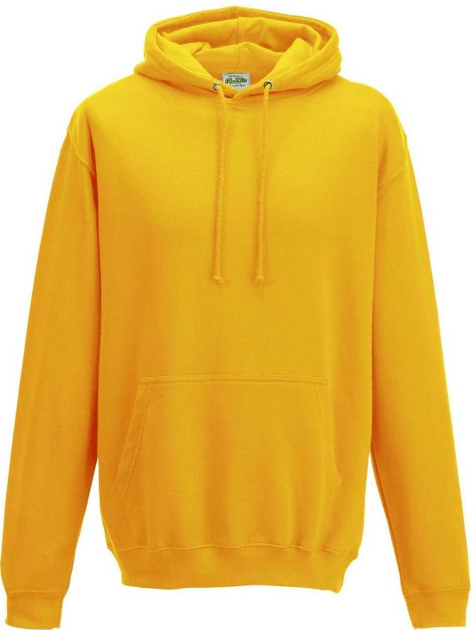 Just Hoods JHA001 College Hoodie - Gold - HIT a Double