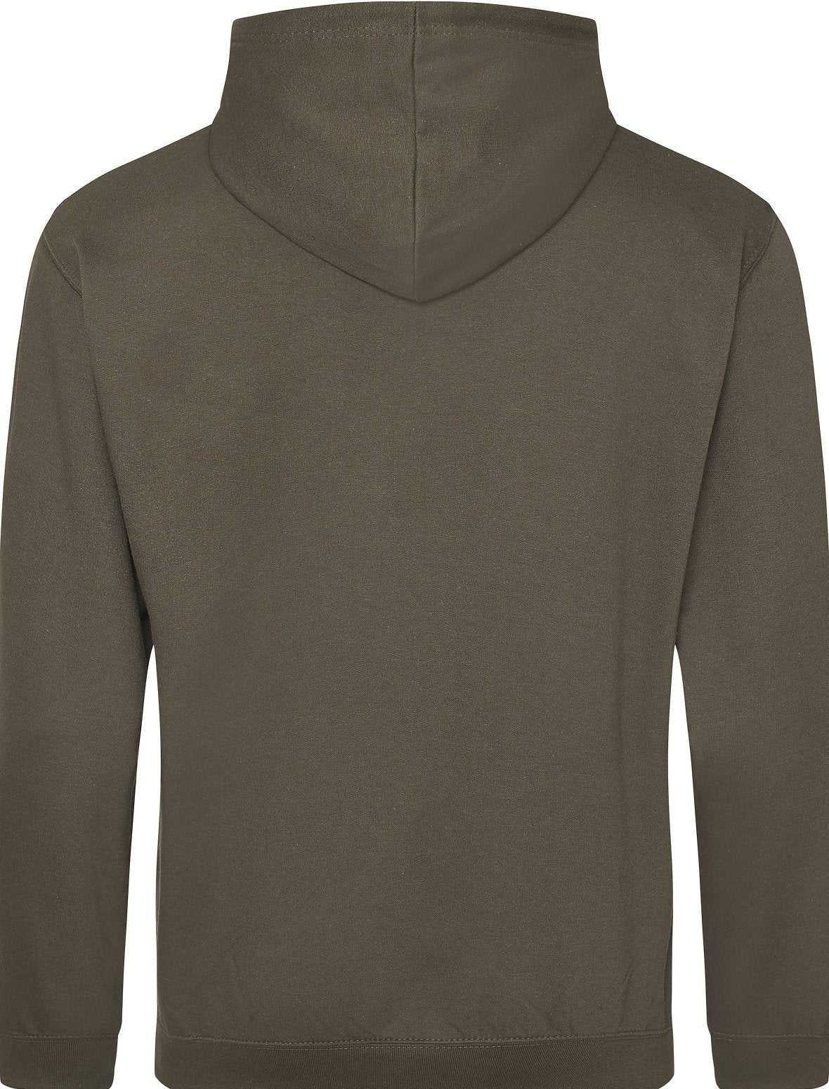 Just Hoods JHA001 College Hoodie - Olive Green | HIT a Double