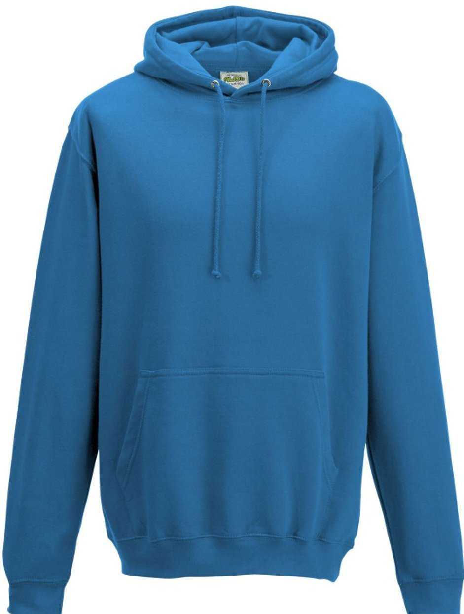 Just Hoods JHA001 College Hoodie - Sapphire Blue - HIT a Double