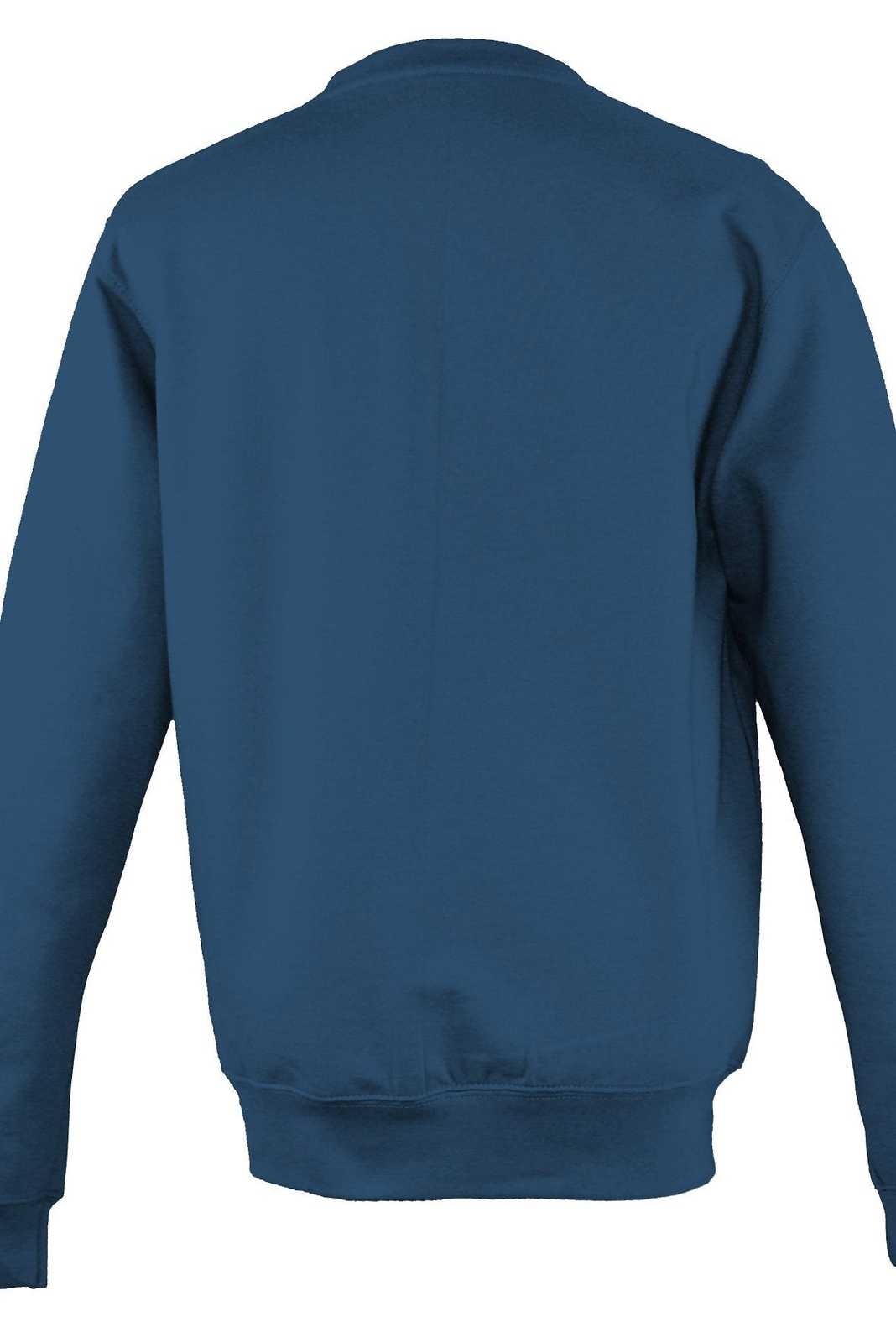 Just Hoods JHA030 College Sweat Crew Neck - Airforce Blue - HIT a Double