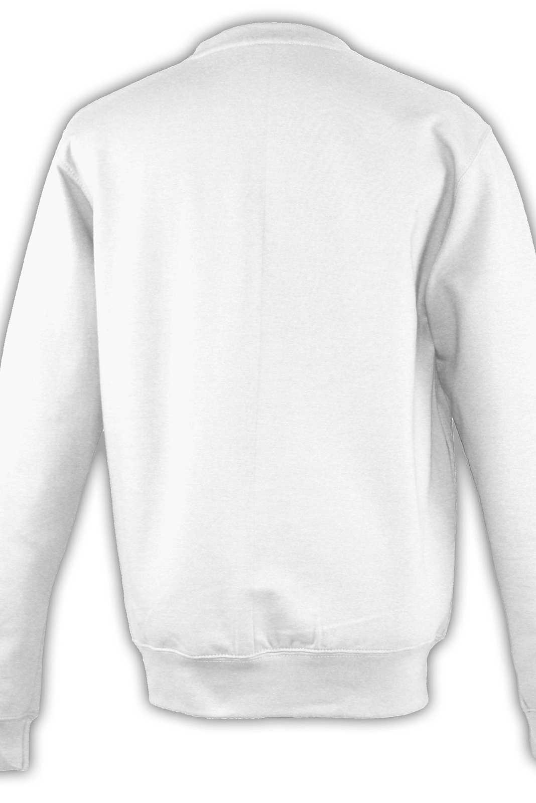Just Hoods JHA030 College Sweat Crew Neck - Arctic White - HIT a Double