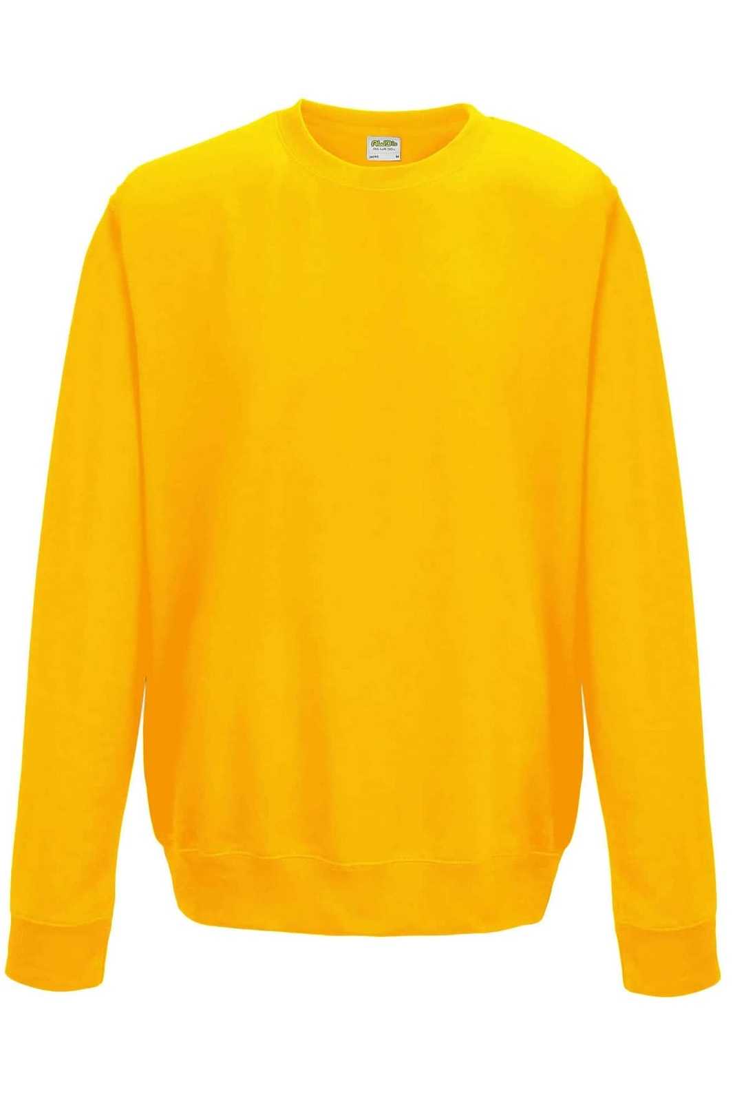 Just Hoods JHA030 College Sweat Crew Neck - Gold - HIT a Double