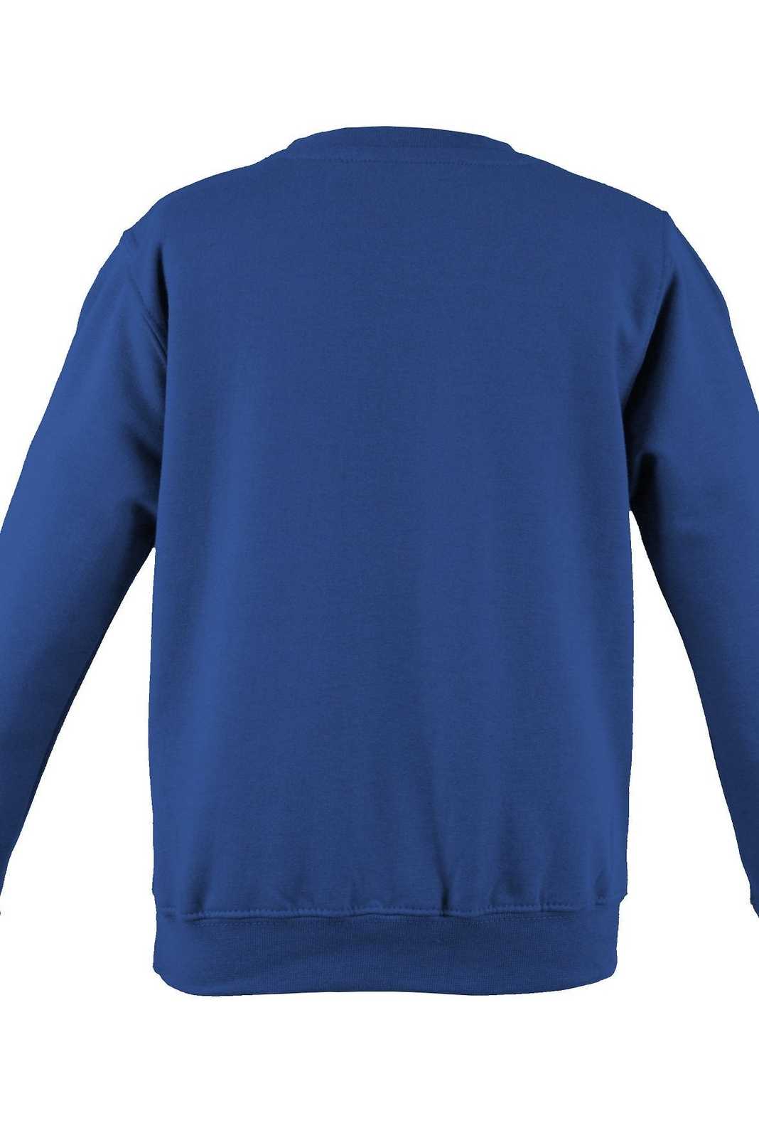 Just Hoods JHA030 College Sweat Crew Neck - Royal Blue - HIT a Double