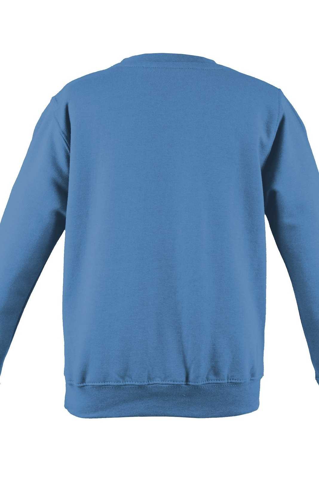 Just Hoods JHA030 College Sweat Crew Neck - Sapphire Blue - HIT a Double