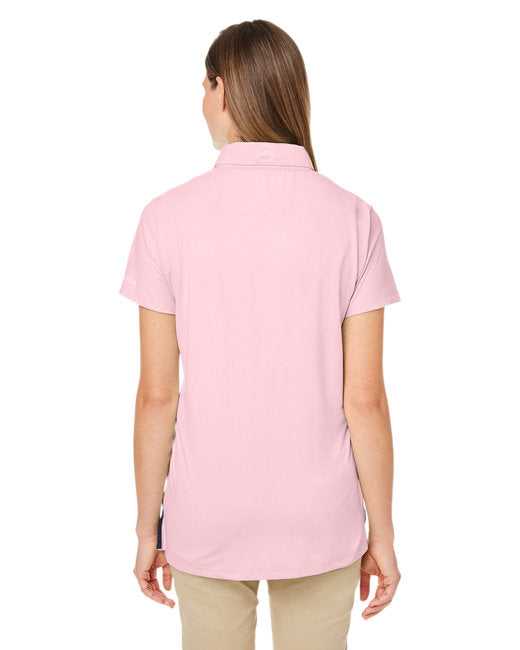 Nautica N17923 Ladies&#39; Saltwater Stretch Polo - Sunset Pink - HIT a Double - 3