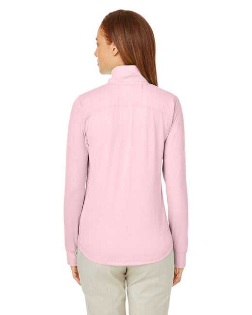 Nautica N17925 Ladies&#39; Saltwater Quarter-Zip Pullover - Sunset Pink - HIT a Double - 3
