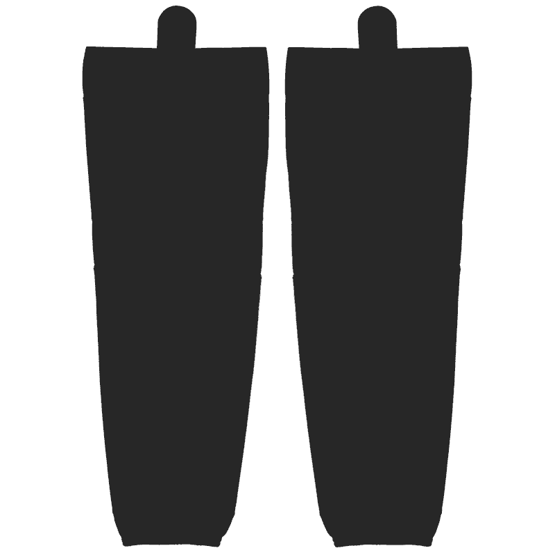 Pearsox Pro Mesh Solid Hockey Socks - Black - HIT a Double