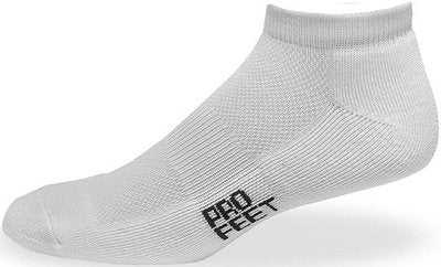 Pro Feet 283/3 Performance Multi-Sport Low Cut (3 Pair Pkg) Socks - White - HIT a Double