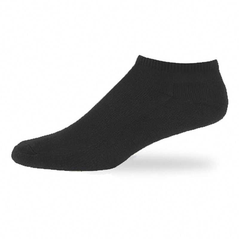 Pro Feet 815 Microfiber Low Cut Socks - Black - HIT a Double
