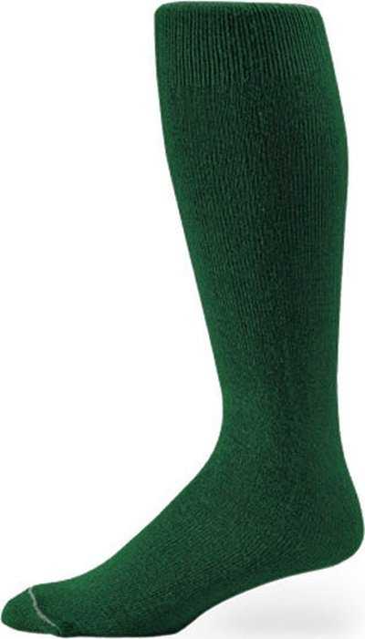 Pro Feet 110-112 Polyester Multi-Sport Tube Socks - Dk. Green - HIT a Double