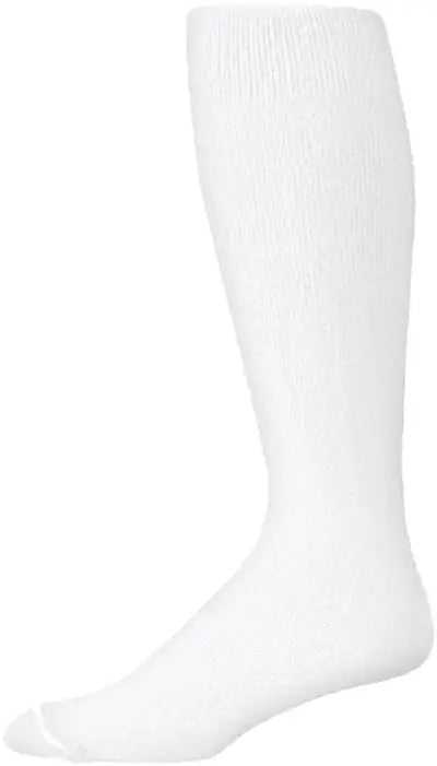 Pro Feet 110-112 Polyester Multi-Sport Tube Socks - White - HIT a Double