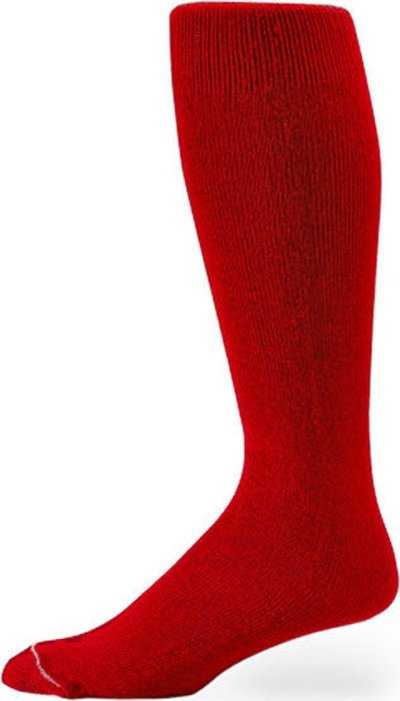 Pro Feet 110-112 Polyester Multi-Sport Tube Socks - Scarlet - HIT a Double