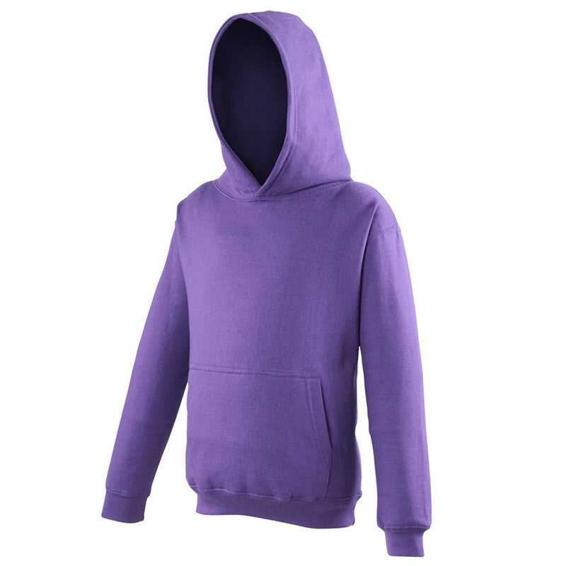 Just Hoods JHY001 Youth College Hoodie - Purple - HIT a Double