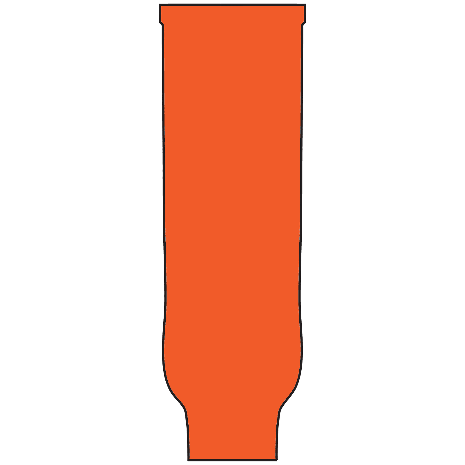 Pearsox Pro Weight Solid Hockey Socks - Orange - HIT a Double