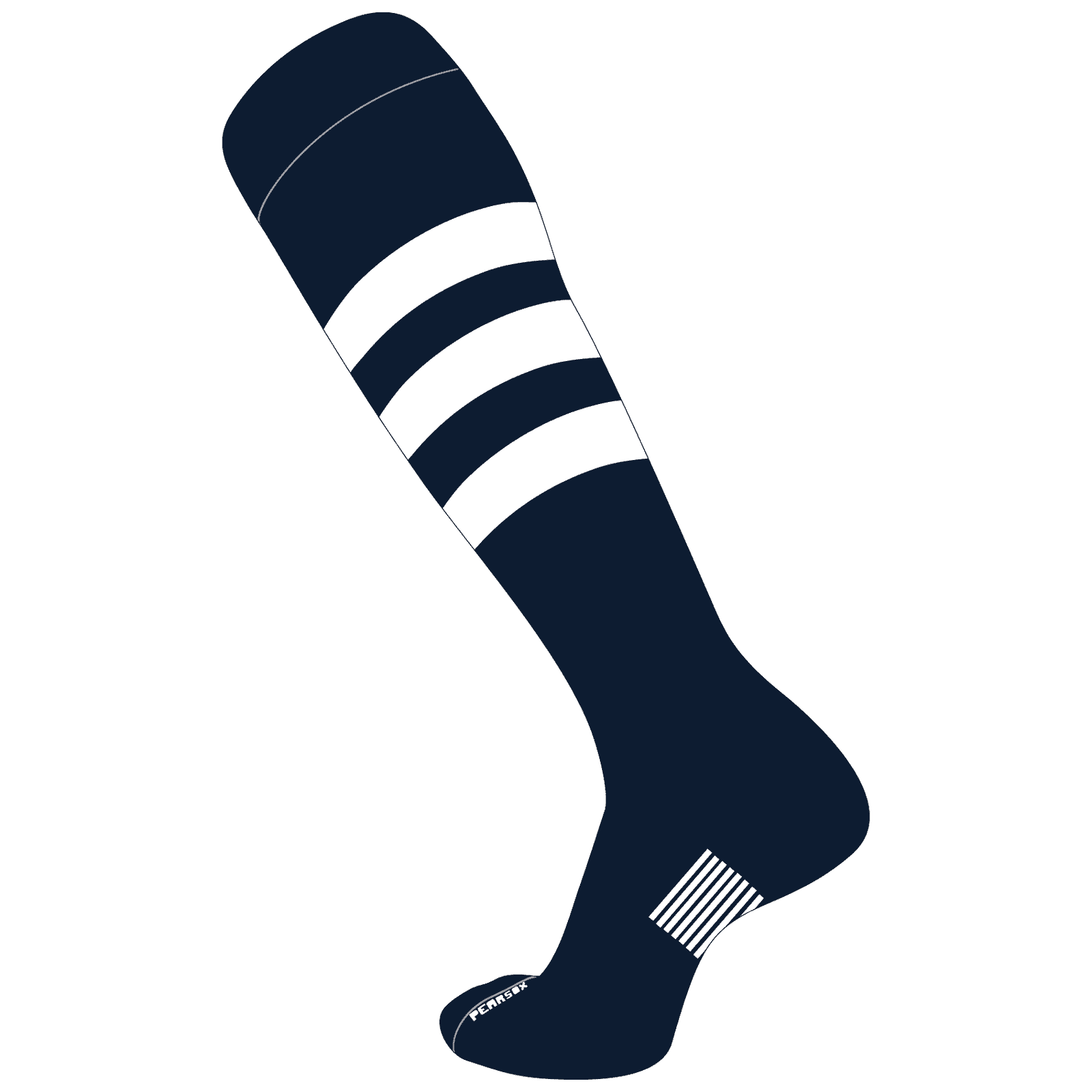 Pearsox Slugger Knee High Socks - Navy White - HIT a Double