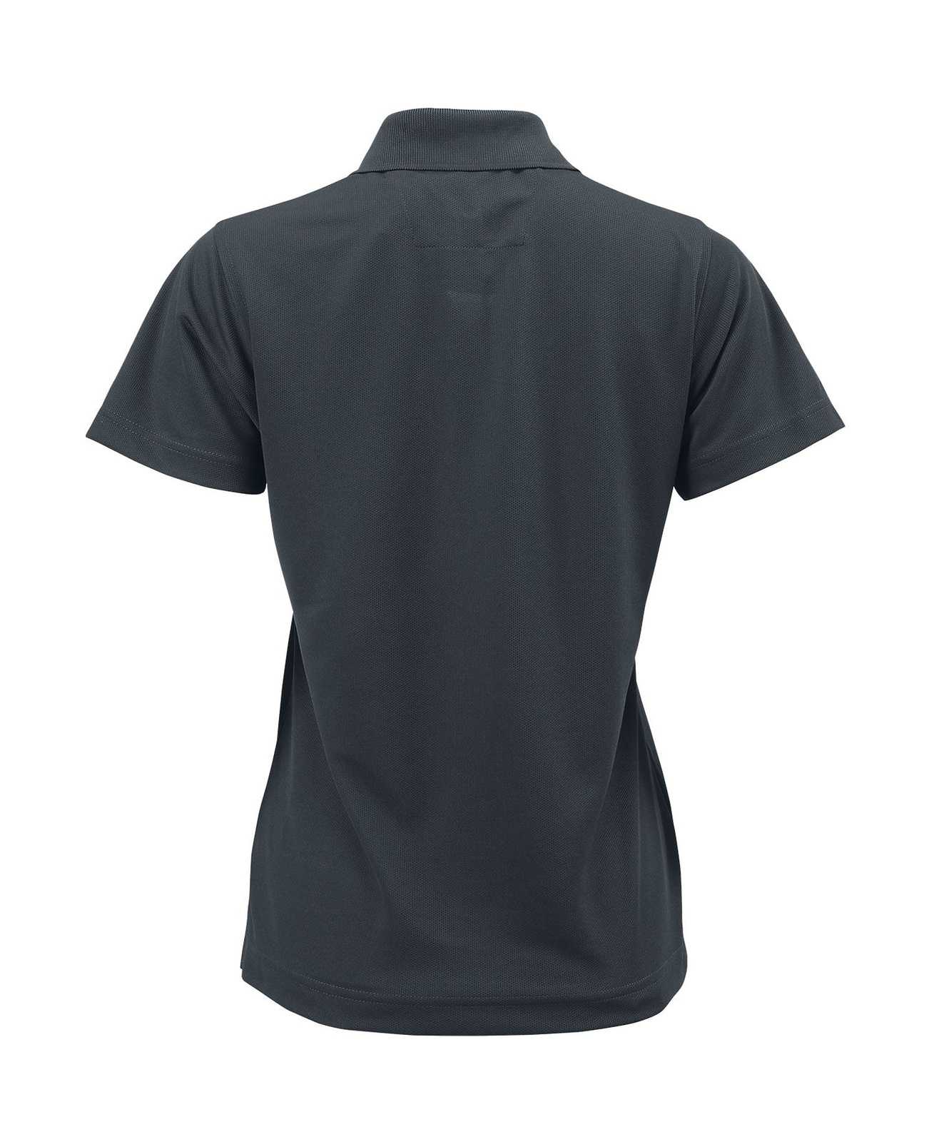 Paragon 104 Ladies Solid Mesh Polo - Carbon - HIT a Double