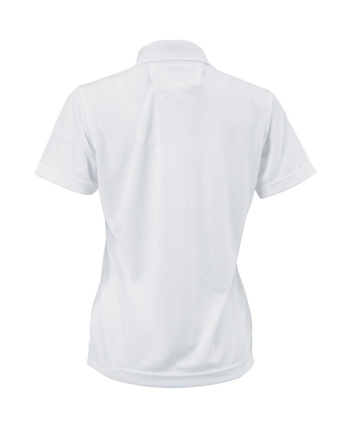 Paragon 104 Ladies Solid Mesh Polo - White - HIT a Double