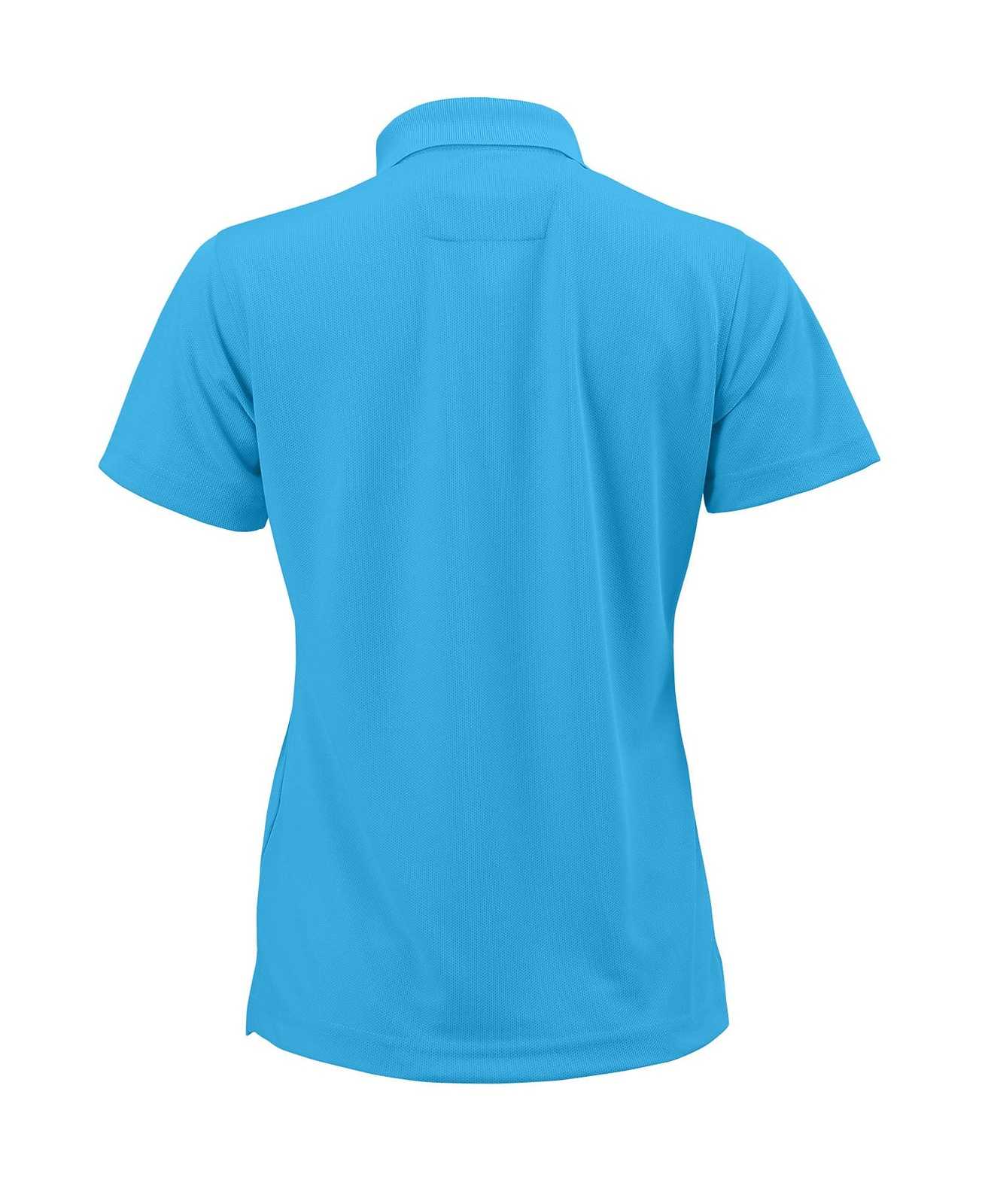 Paragon 104 Ladies Solid Mesh Polo - Turquoise - HIT a Double