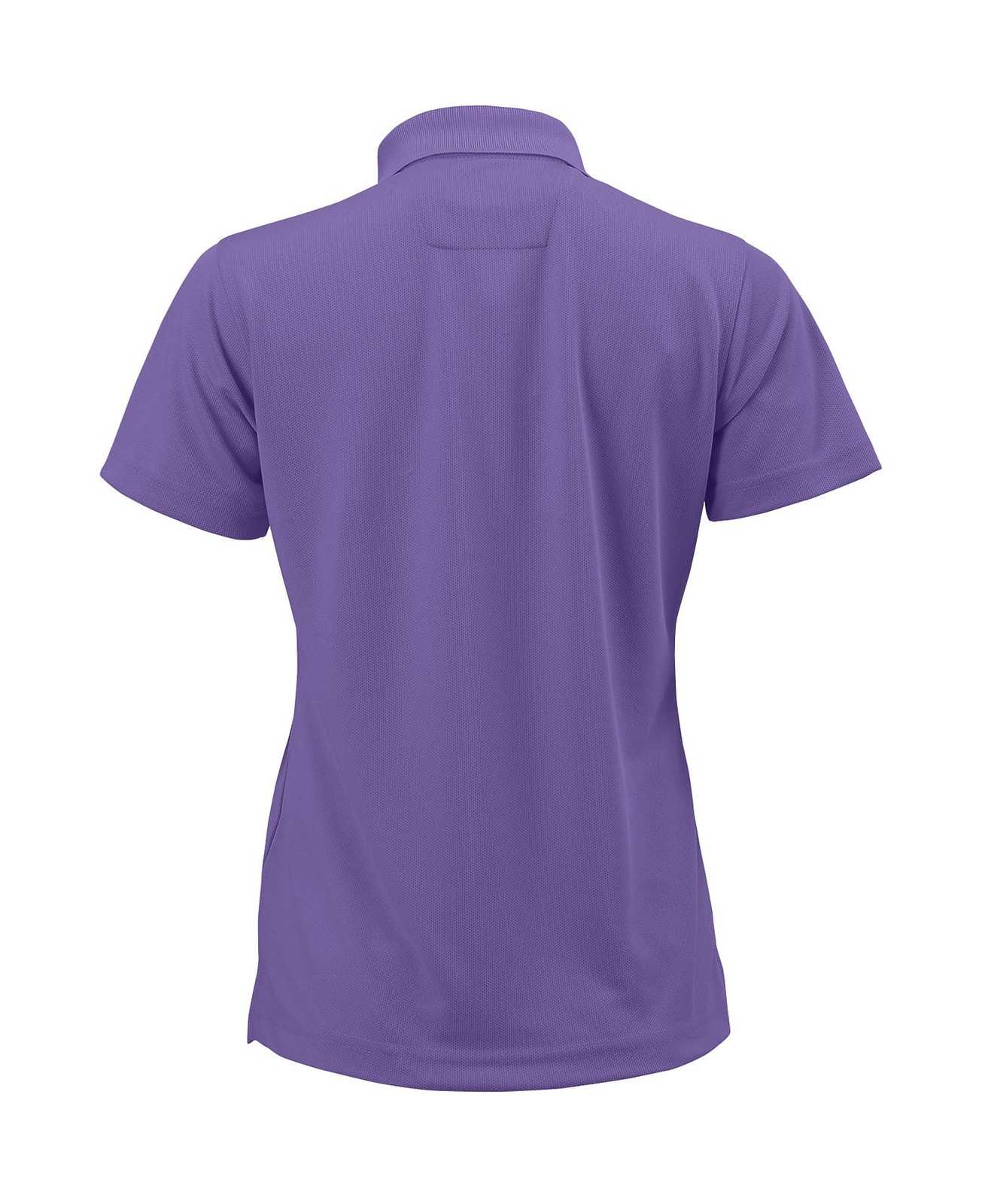 Paragon 104 Ladies Solid Mesh Polo - Grape - HIT a Double