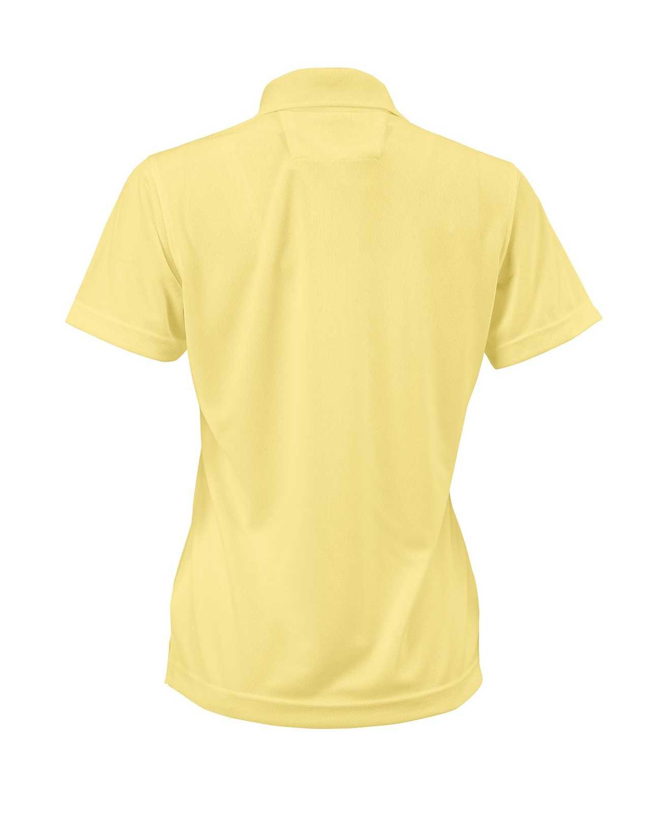 Paragon 104 Ladies Solid Mesh Polo - Butter - HIT a Double