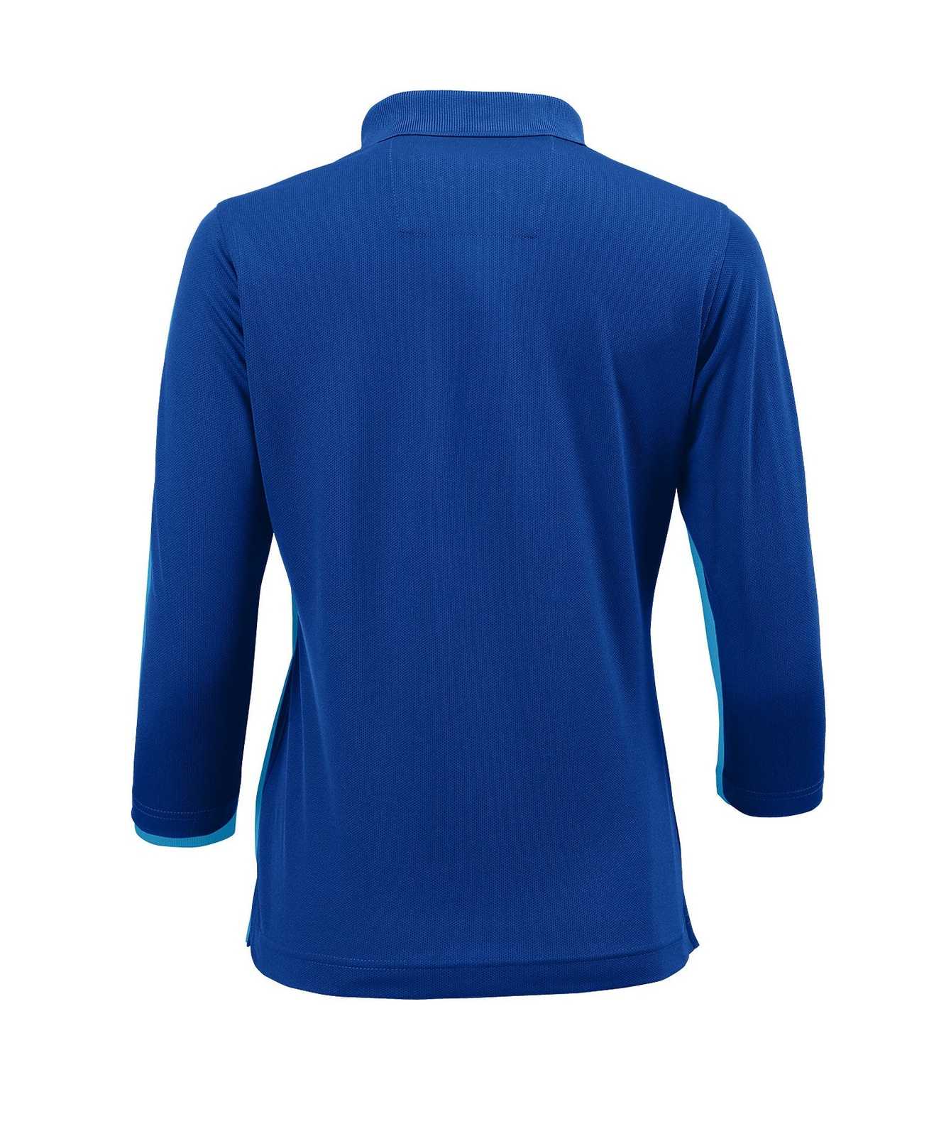 Paragon 120 Ladies 3/4 Sleeve Sport Shirt - Royal - HIT a Double
