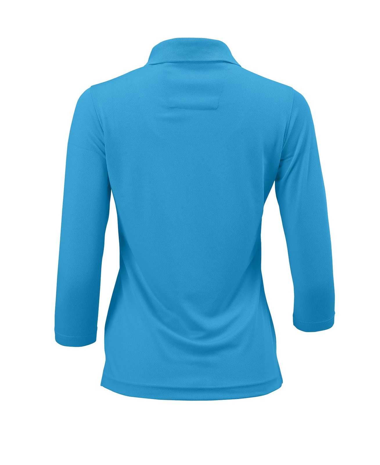 Paragon 120 Ladies 3/4 Sleeve Sport Shirt - Turquoise - HIT a Double