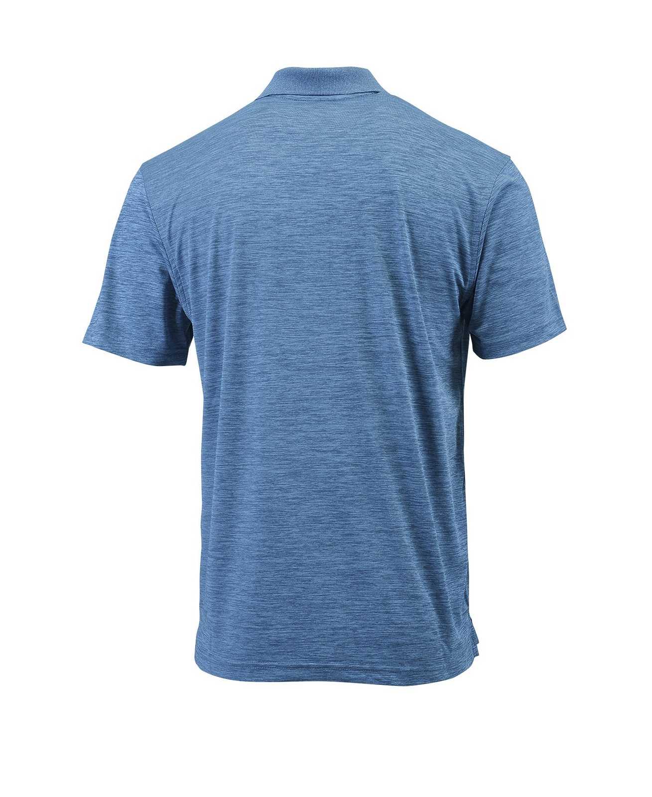 Paragon 130 Adult Performance Striated Polo - Peri Blue Heather - HIT a Double